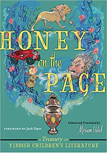 Honey on the page children's stories Yiddish translation