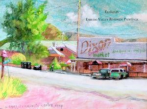 Embudo Valley Roadside Paintings by Eli Levin