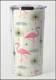 Atomic Flamingo Oasis Travel Mug